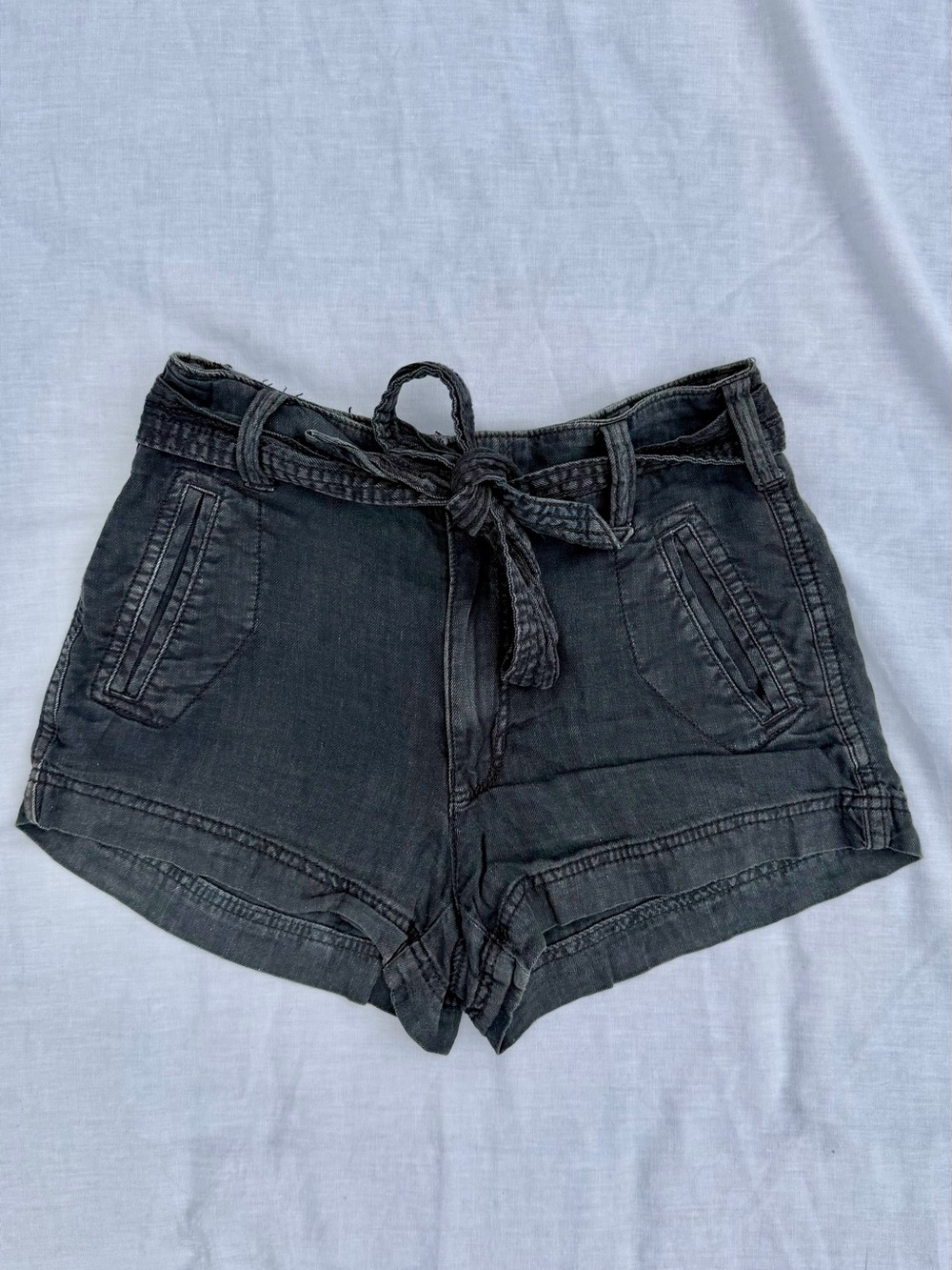 Charcoal Cargo Shorts